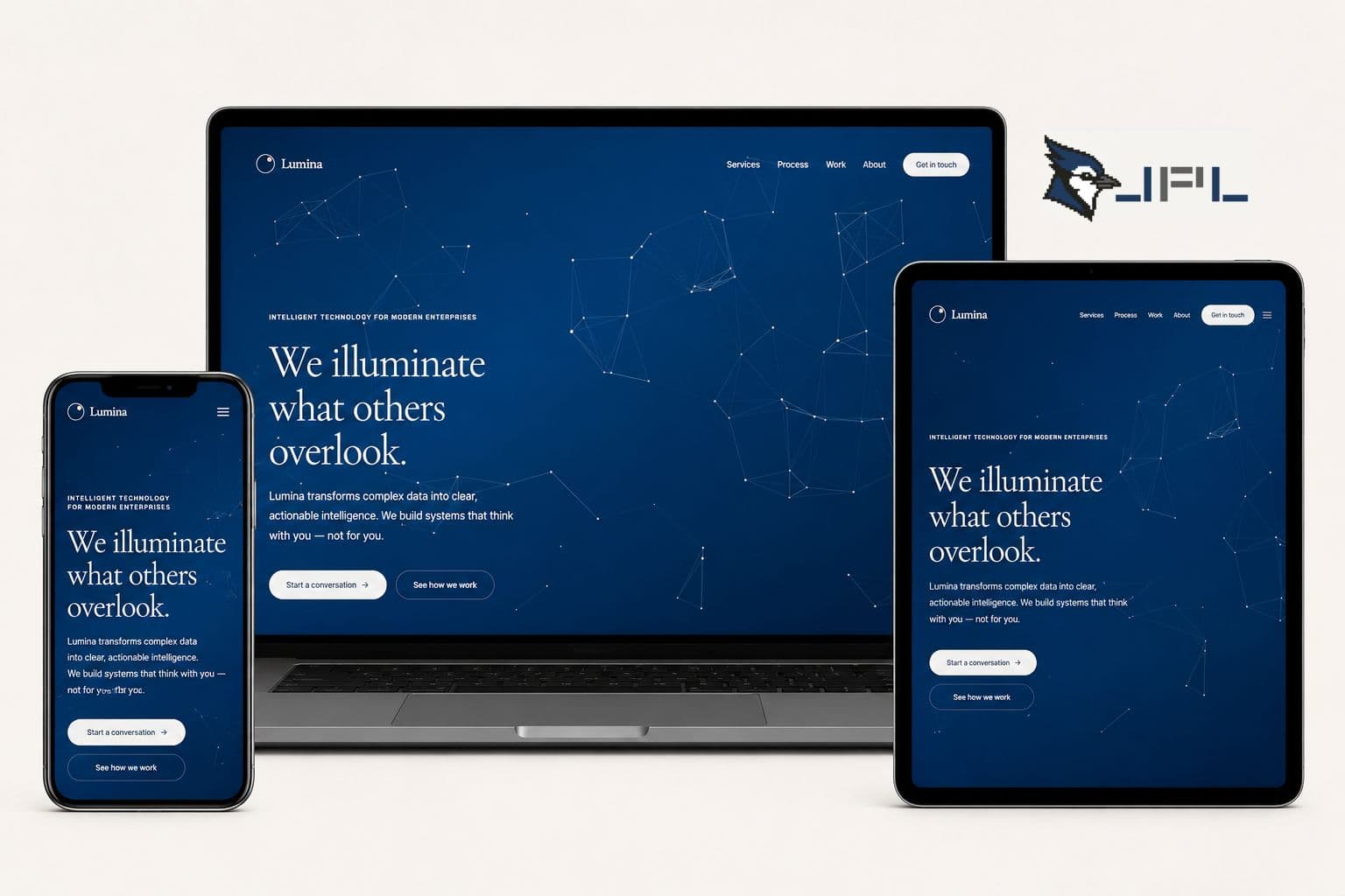 Lumina Marketing Site